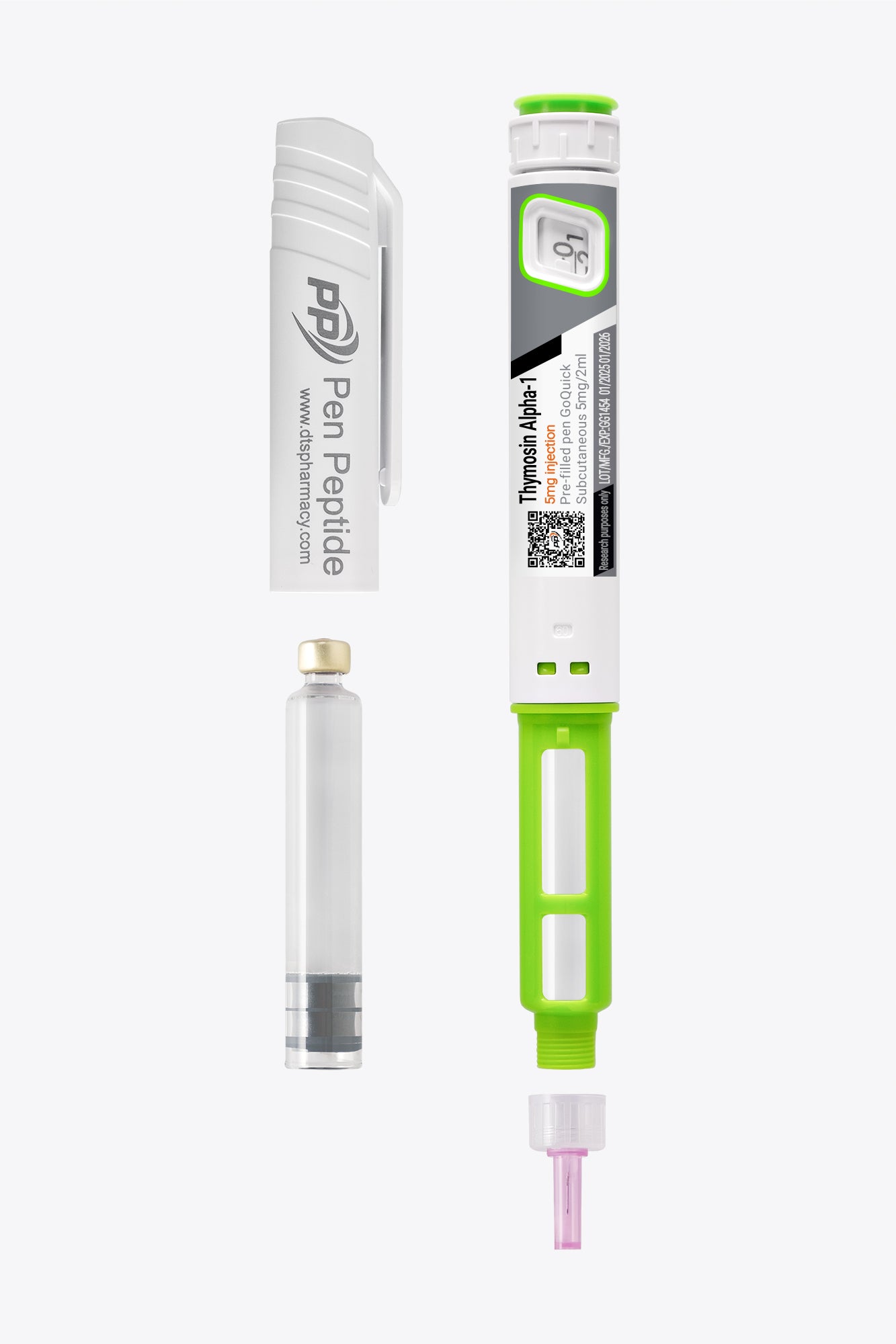 Thymosin Alpha 1 5mg peptide in Pen