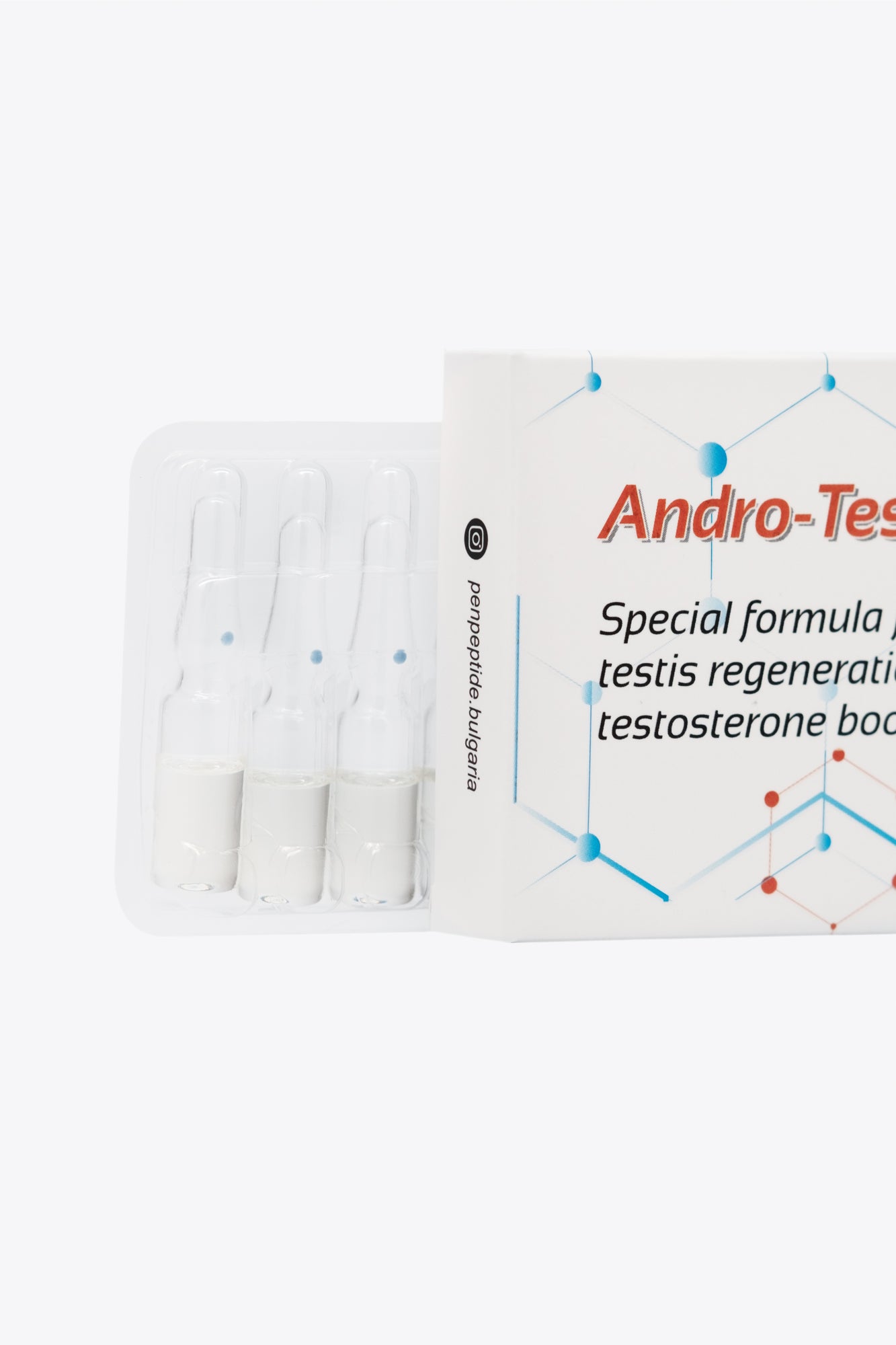 Andro-Testis Recovery pack and ten ampoules